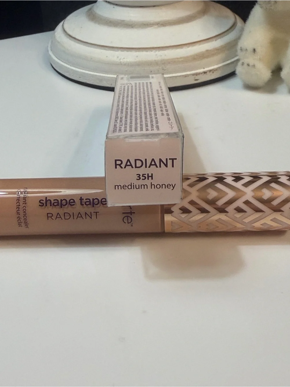 TARTE Shape Tape Radiant 35H Med Honey Concealer Double Duty Beauty